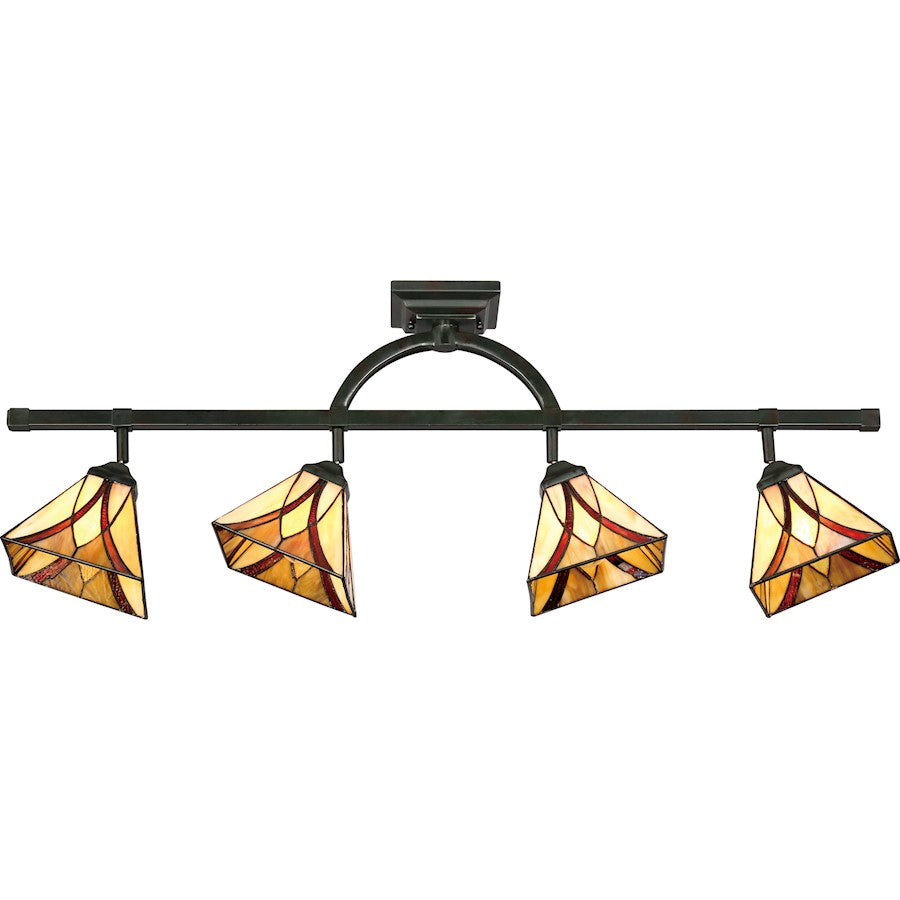 Asheville 4 Light Ceiling Track Lights, Valiant Bronze