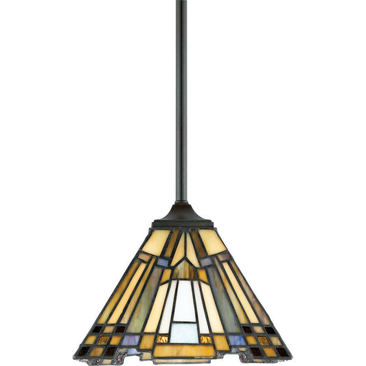 1 Light Inglenook Mini Pendant, Valiant Bronze