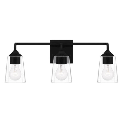 Thoresby 3 Light Bath Vanity, Opal Etched