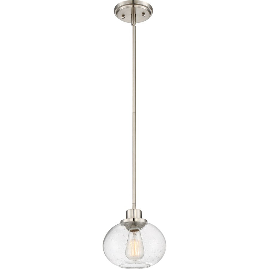 Trilogy Mini Pendant, 1 Light, Brushed Nickel