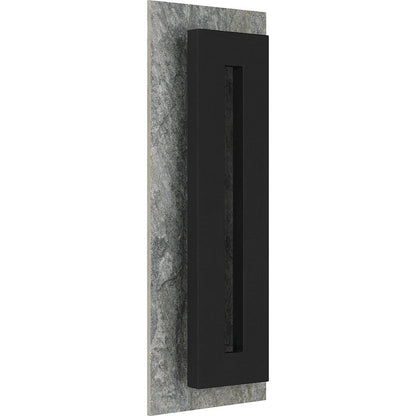 Tate Outdoor Wall Mount, Earth Black