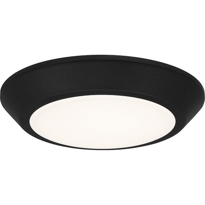 Quoizel Verge Flush Mount, Earth Black - VRG1605EK