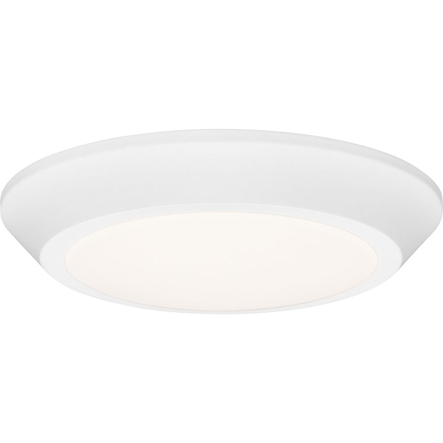 Quoizel Verge Flush Mount, White Lustre - VRG1605W