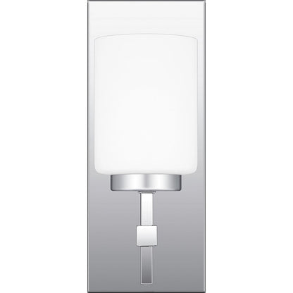 Wilburn 1 Light Wall Sconce, Opal Etched