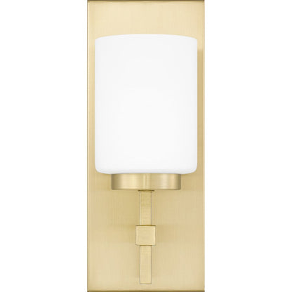 Wilburn 1 Light Wall Sconce, Opal Etched