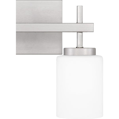 Wilburn 2 Light Bath Light, Opal Etched