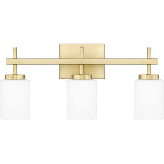 Wilburn 3 Light Bath Light, Opal Etched