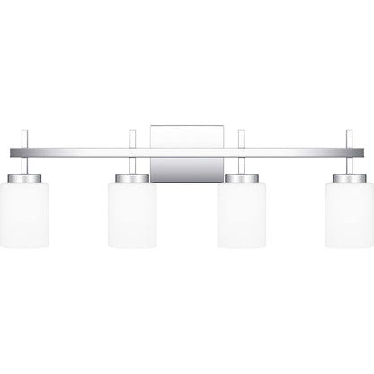 Quoizel Wilburn 4 Light Bath Light, Polished Chrome/Opal Etched - WLB8631C