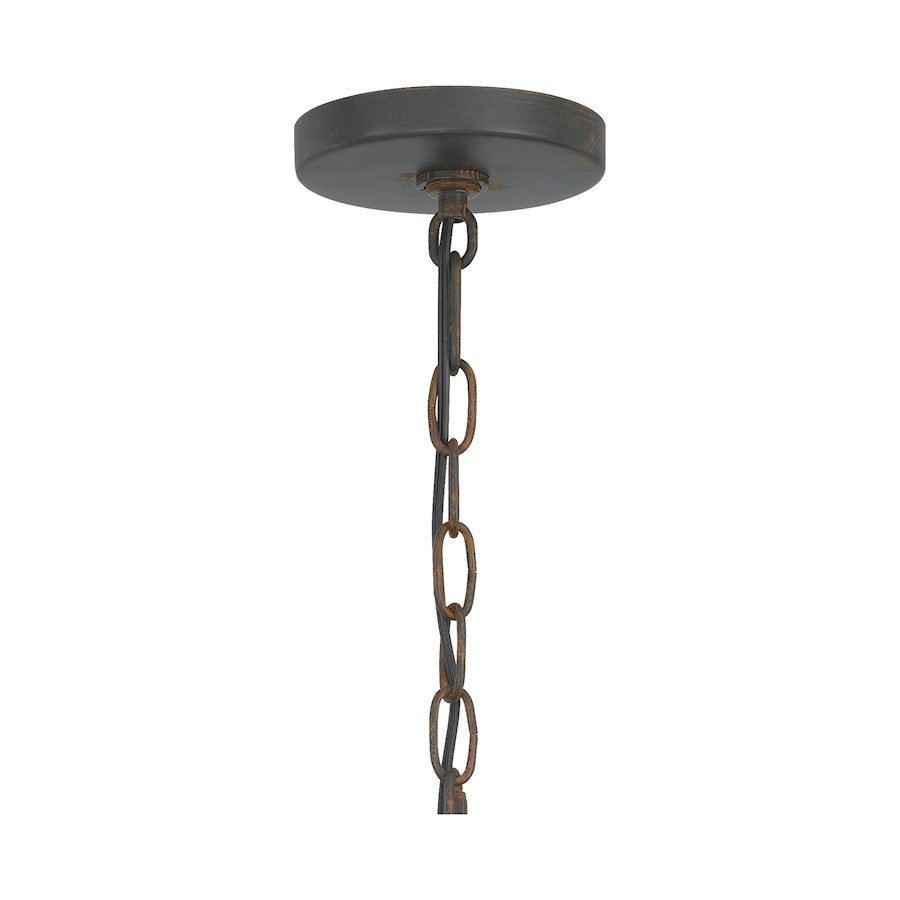 Westover 1 Light Outdoor Hanging Lantern, Industrial Bronze