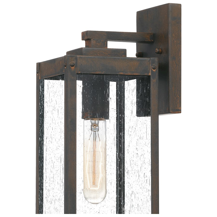 Westover 1 Light Outdoor Wall Lantern, Bronze