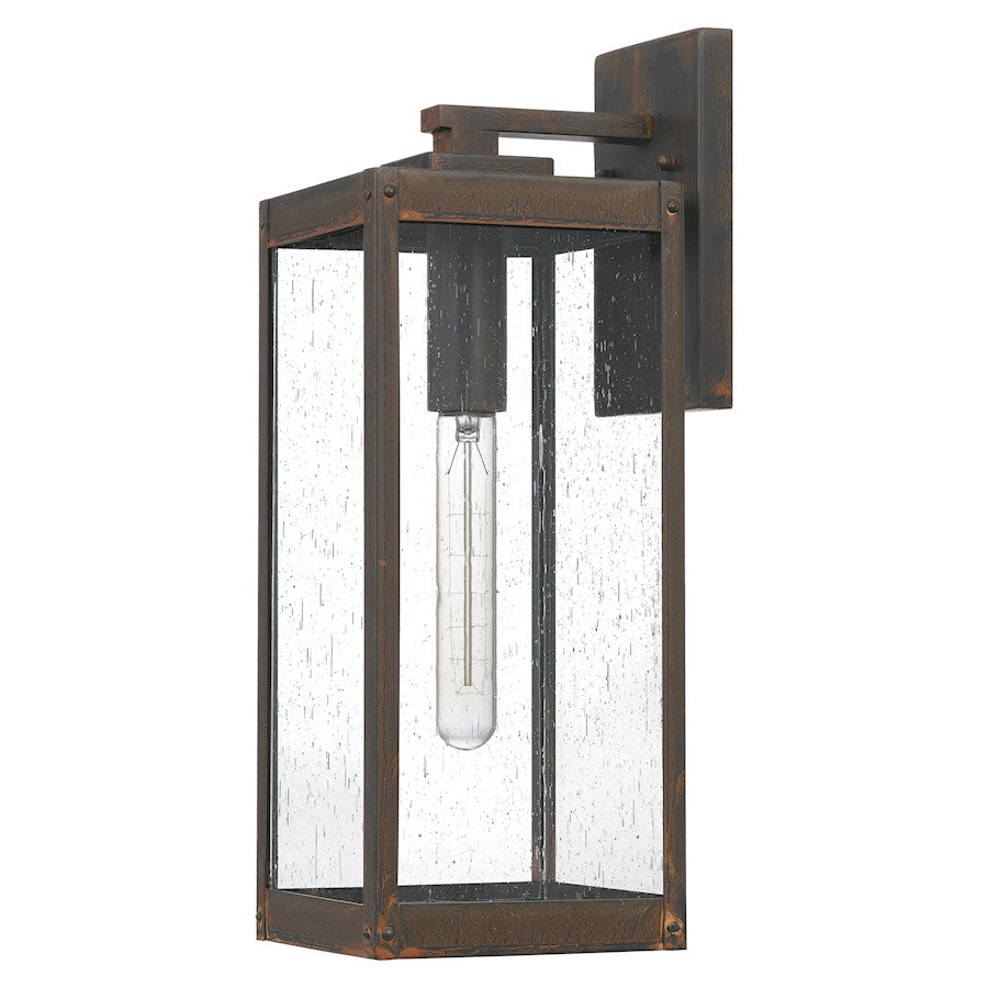 Westover 1 Light Outdoor Wall Lantern, Bronze