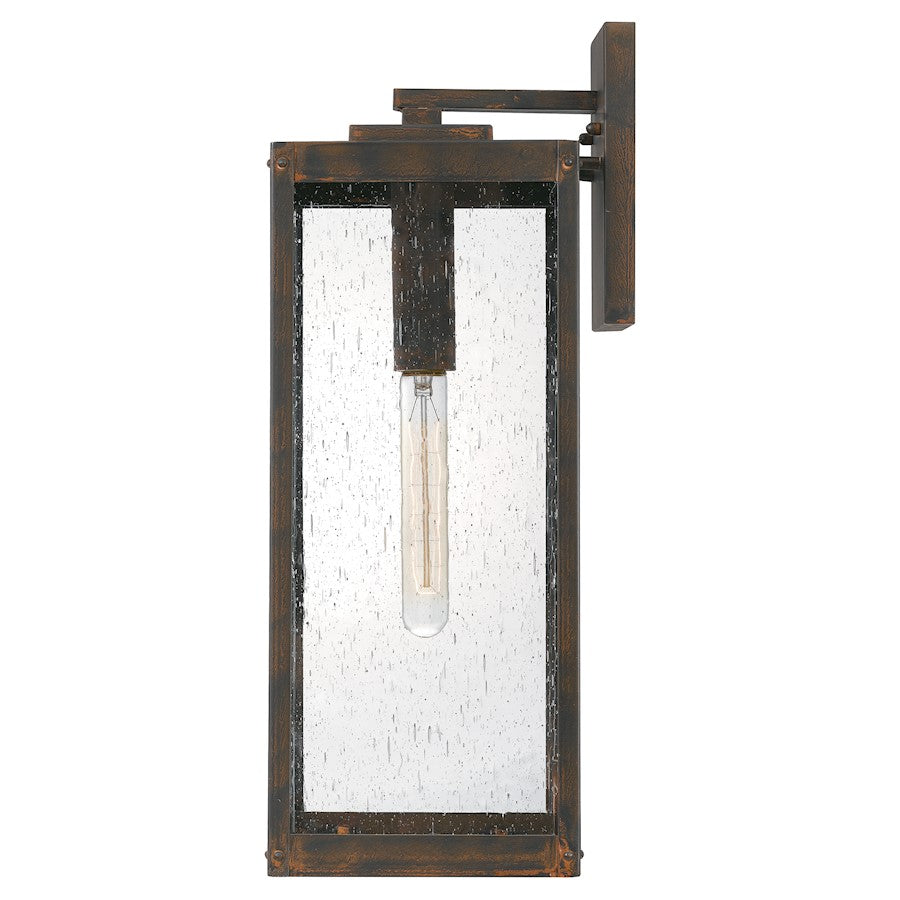 Westover 1 Light Outdoor Wall Lantern, Bronze