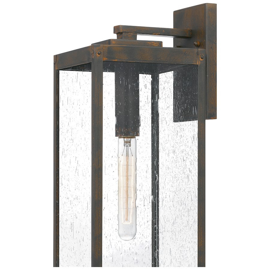 Westover 1 Light Outdoor Wall Lantern, Bronze