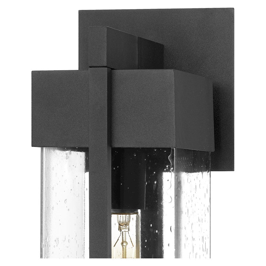 Wynn 1 Light Outdoor Wall Lantern, Earth Black